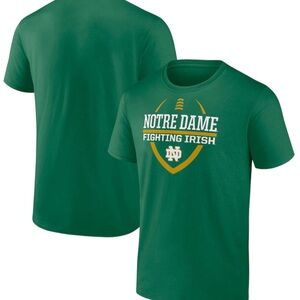 Fanatics Green Notre Dame Fighting Irish T-Shirt Size S